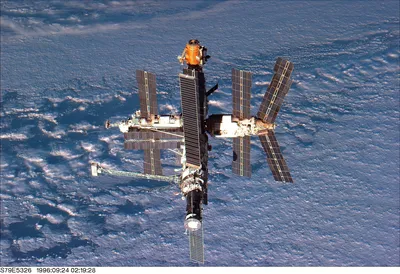 На орбиту земли выведен базовый блок Космической станции «Мир» -  Знаменательное событие