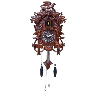 Creative Antique Wooden Cuckoo Clock for Home Decoration