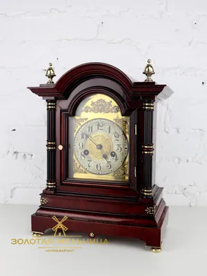 Часы каминные (настольные) | Антикварные карманные часы, Поделки из часов,  Часы с цветами