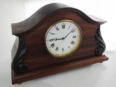 Подарок женщине руководителю антикварные настольные кабинетные часы \"Старый  Париж\"