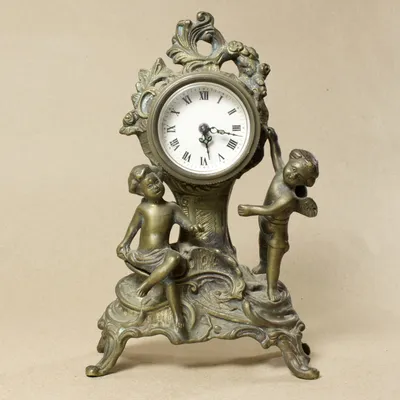 Настольные ( каминные) старые часы в деревоянном корпусе: 1 160 грн. -  Коллекционирование Львов на Olx