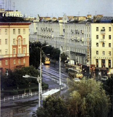 Гомель — Старые фотографии — Фото — Городской электротранспорт