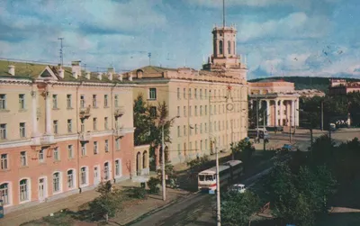 Кемерово — Старые фотографии — Фото — Городской электротранспорт