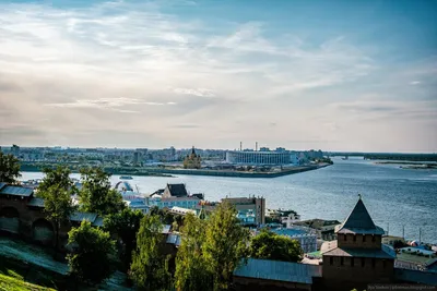 Старенькие домики Нижнего Новгорода | Пикабу