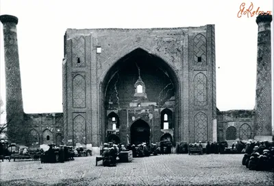 Самарканд — Старые фотографии — троллейбус — Фото — Городской  электротранспорт