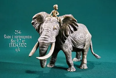 Статуэтки слонов резные алюминий (ID#52628497), цена: 3545 ₴, купить на  Prom.ua