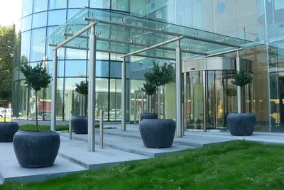 GlassPro™ - навесы из стекла, изготовление и монтаж стеклянных навесов,  Киев, Украина