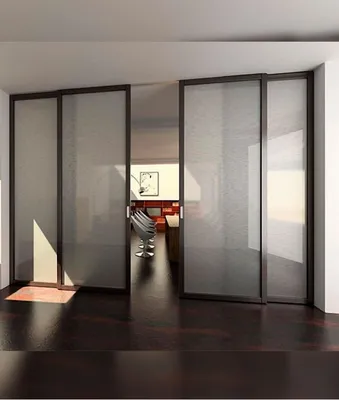 Раздвижные стеклянные двери в алюминиевом профиле BARAUSSE Tip
