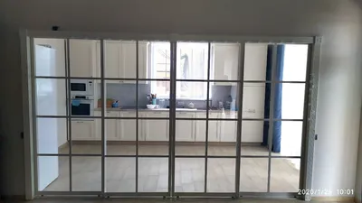 Раздвижные стеклянные двери 🏢 в Москве - купить недорого от производителя