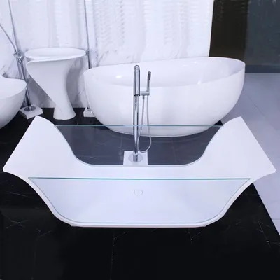 Стеклянная ванна: непрактичная роскошь или сантехника высокого класса? |  Сантрек Эксперт | Дзен