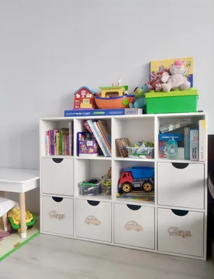 Стеллаж для хранения игрушек своими руками. / DIY shelving unit for toys -  YouTube