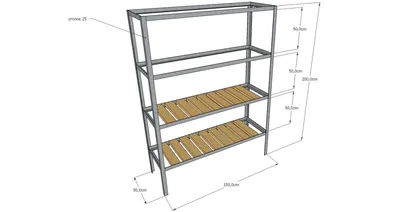 Разборный стеллаж для гаража | Системы хранения Elfa для гаража и мастерской