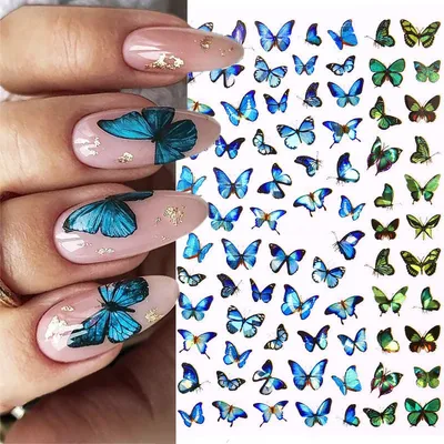 Nail Stickers Nail Art Summer Nail Decals For Woman - Temu