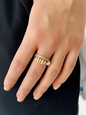 Женские кольца с бусинами Love, женские модные стильные ювелирные изделия,  свадебные маленькие кольца для женщин, Молодежные кольца для девочек |  AliExpress