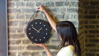 ✓ ✓ Стильные дизайнерские настенные часы LaLume-KKK20257-20: добавьте  элегантности в свой интерьер