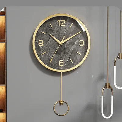 Часы настенные интерьерные бесшумные стильные для декора Clock Decor  52918148 купить в интернет-магазине Wildberries
