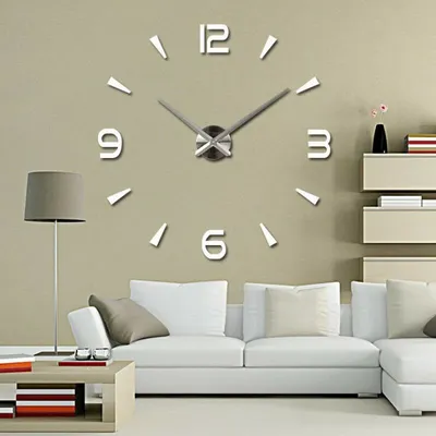 Эксклюзивные стильные большие настенные часы Design Big Black купить в  Киеве, Украина