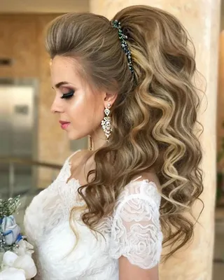 Самые красивые свадебные прически 2024-2025, фото идеи для прически невесты