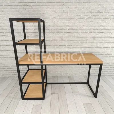 Стол кухонный в стиле Лофт, TL4 | Мебель в стиле лофт и индастриал из  дерева и металла