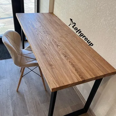 Стол в стиле лофт со стеллажом по размерам ⋆ РЕФАБРИКА