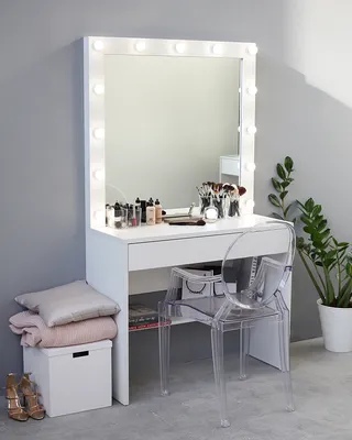 Купить туалетный столик для макияжа с гримерным зеркалом - Johny Wood