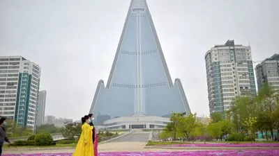 Пхеньян Столица Северной Кореи Кндр — стоковые фотографии и другие картинки  Азия - Азия, Архитектура, Без людей - iStock