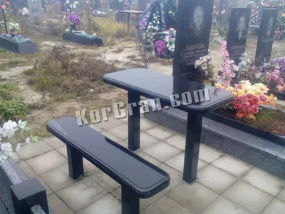 Столики и скамейки на кладбище – заказать в Москве