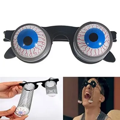 Очки \"Страшные глаза\" купить по цене 150 ₽ в интернет-магазине KazanExpress