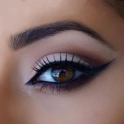 Как нарисовать стрелки на глазах? | Eye makeup, Cat eye makeup, Eyeliner