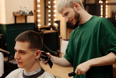 Мужская стрижка “Цезарь” – TOP BARBERSHOP