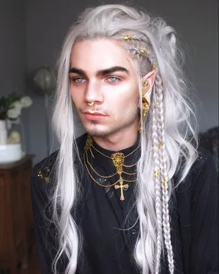 Новости | Hair styles, Elf hair, Long white hair