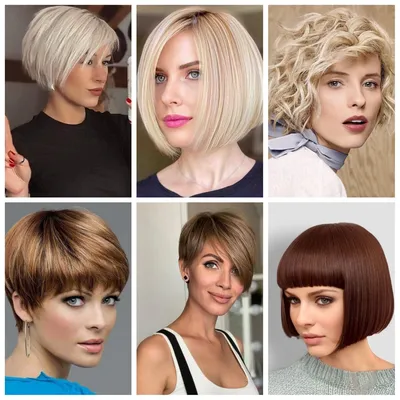 100%) Короткая женская стрижка каре на ножке 2022-2023: 104 фото | Short  hair cuts, Short hair with layers, Short layered haircuts