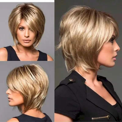 Каскад для коротких волос | Woman-Mag.ru | Яндекс Дзен | Long face  hairstyles, Short hairstyles for thick hair, Short hair cuts for women