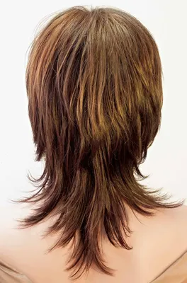 Каскад на короткие волосы вид сзади (64 фото)