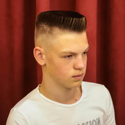 Стрижка Flat Top в барбершопе