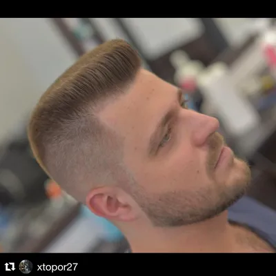 Площадка (flattop) — мужская стрижка | FIRM Barbershop