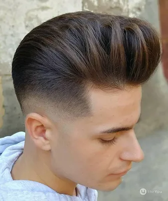 Taper Fade With Long Top | Pompadour haircut, Pompadour hairstyle, Modern  pompadour