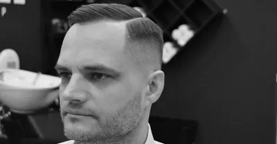 Классическая стрижка Side Part от pro барбера Ольги – BROCK Barbershop