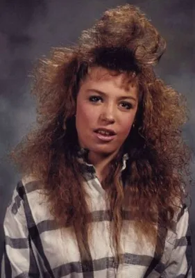 Самые ужасные причёски 80-х - Фотохронограф