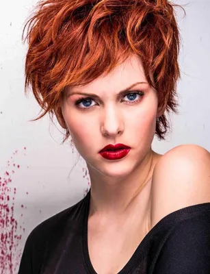 Рыжий цвет волос – модные прически и оттенки 2024 года - ZACHISKA