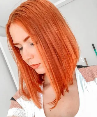 Стрижки для рыжих волос 2021-2022 - тренды и фото новинок для девушек и  женщин