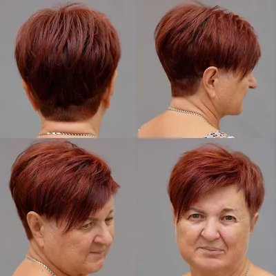 20 шикарных стрижек на короткие волосы для дам 40-50 лет: вид сзади |  Стрижки на короткие волосы, Стрижка, Шикарная стрижка