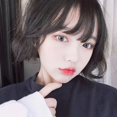 pretty faces | Girl haircuts, Ulzzang korean girl, Korean short hair