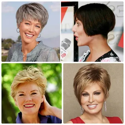 ТОП 100 стрижек, которые молодят женщин после 40 - 50 на фото | Oval face  hairstyles, Short hair styles, Short hair cuts