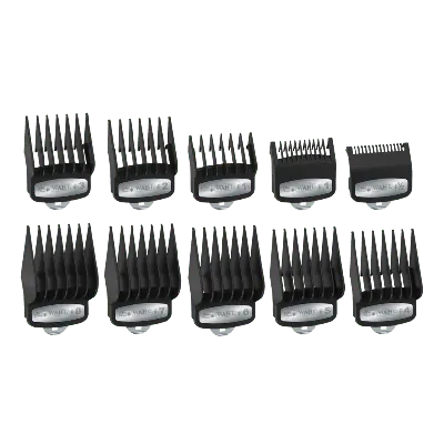 Насадки к машинкам для стрижки волос Wahl Attachment Combs Premium 10 Pcs