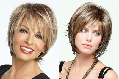 Стрижки после 50 и 55 лет 2024 женщинам, короткие, средние прически волос с  фото
