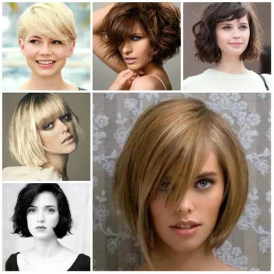 Короткие женские стрижки для тонких волос. Фото, названия, после 30, 40, 50  лет | Hair styles 2016, Medium bob hairstyles, Bob hairstyles