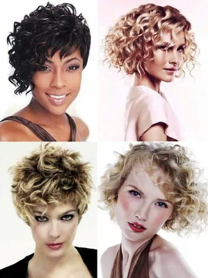 Химия на короткие волосы, фото до и после, виды химической завивки | Завивки,  Короткие волосы, Волосы