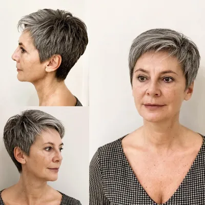 Лучшие омолаживающие стрижки для женщин 50-60 лет: прически на короткие  волосы — Разное