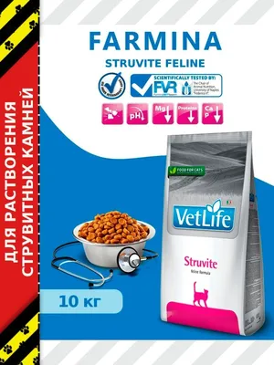 Сухой корм Purina (вет. корма) Для кошек при мочекаменной болезни - струвиты  (UR ST/OX)